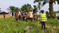 Participants of the agricultural support projects in Dibaya, DRC, September 2022 