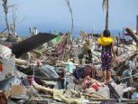 Destruction in Tacloban (Archive image)