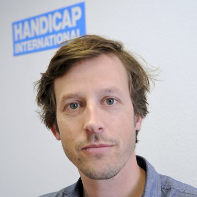 Thomas Hugonnier, Head of Handicap International’s Mine Action program
