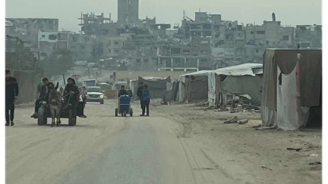 Destruction in Khan Younis – April 2025 © Mara Bernasconi / HI 