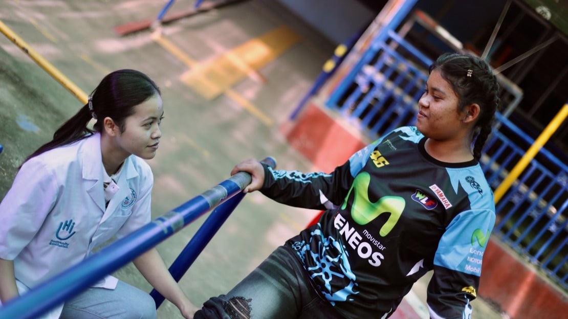 Six years, six prostheses: in Cambodia, HI stands alongside Sreyka