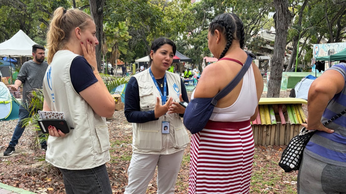 In Venezuela, HI is supporting people affected by the earthquakes