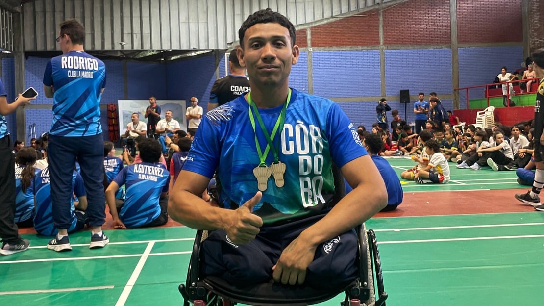 Elacides, a mine survivor who became a role model in his community