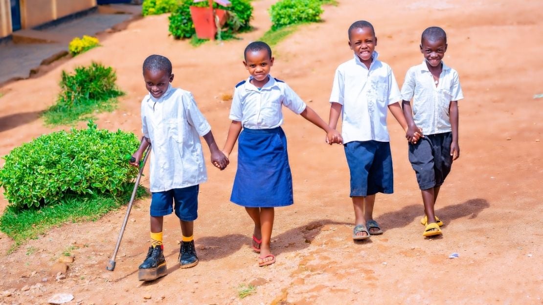 Working towards education for all children in Rwanda