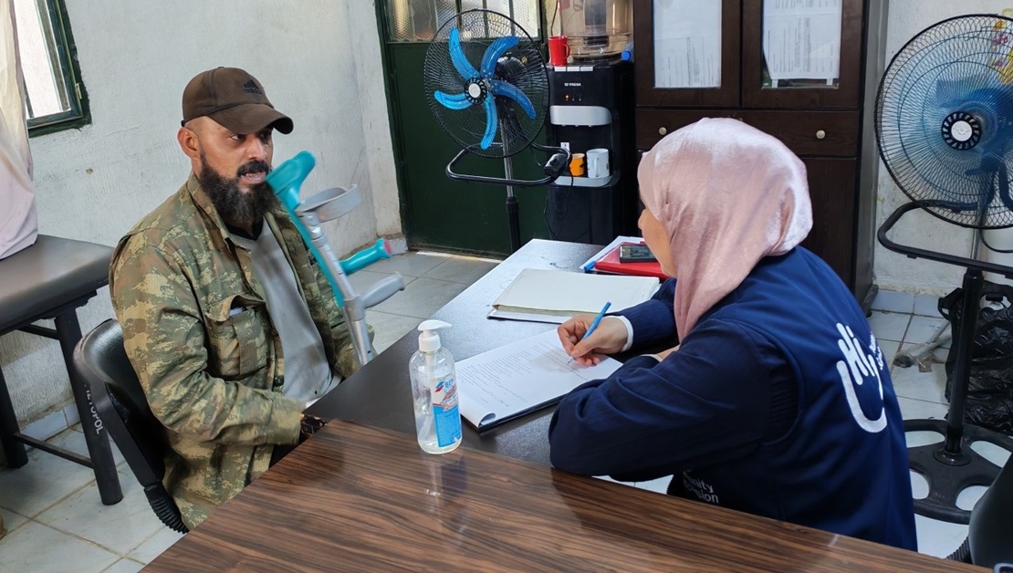 Without humanitarian aid, Abdul cannot undergo surgery