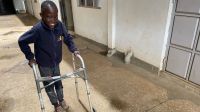 Jonathan, 7, who has cerebral palsy, received corrective surgery and follow-up rehabilitation in Nairobi, Kenya.