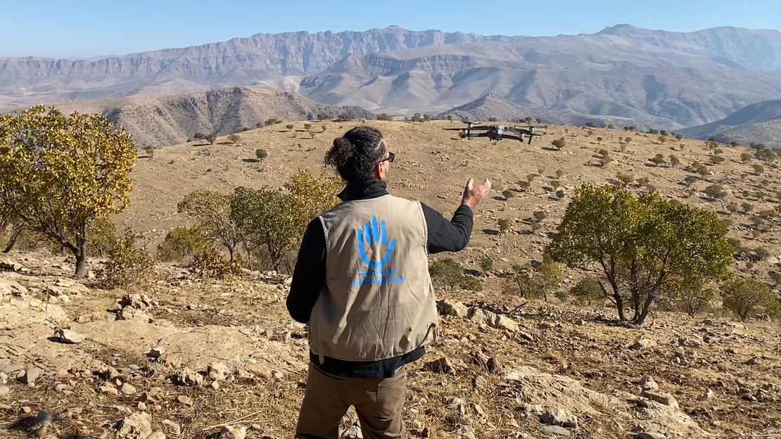 John Fardoulis from our partner, Mobility Robotics, in Iraq.