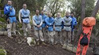 The mine clearance team in northern Lebanon