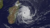 Satellite image of the Cyclone BATSIRAI on the 4th of February 2022