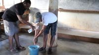 Raising awareness of good hygiene practices in Madagascar. 