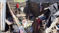 A home in Beira damaged by cyclone Idai on 14th  March 2019