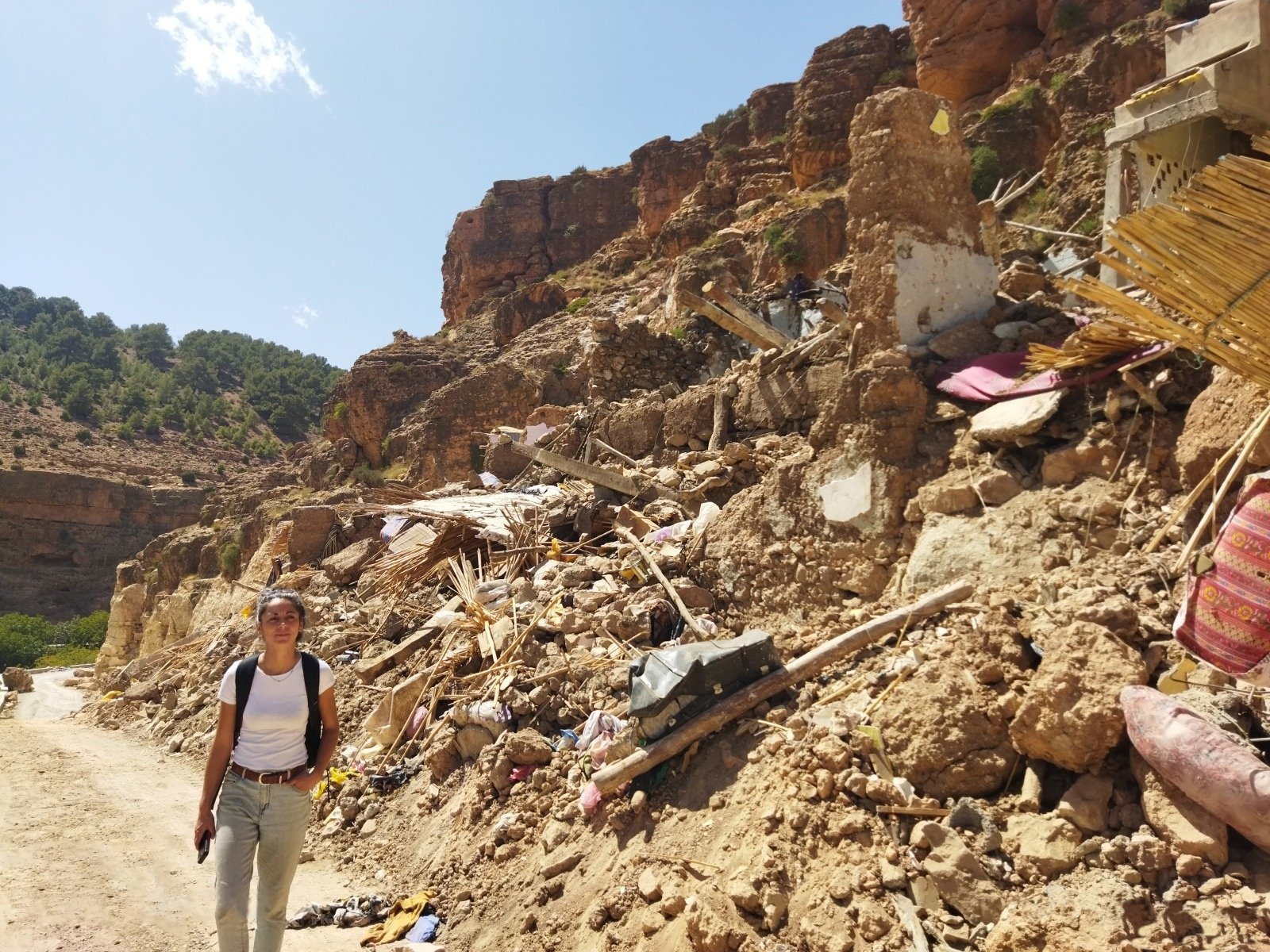 Douar, in Amizmiz (Al Haouz province), affected by the earthquake that struck Morocco on Sept. 8, 2023.