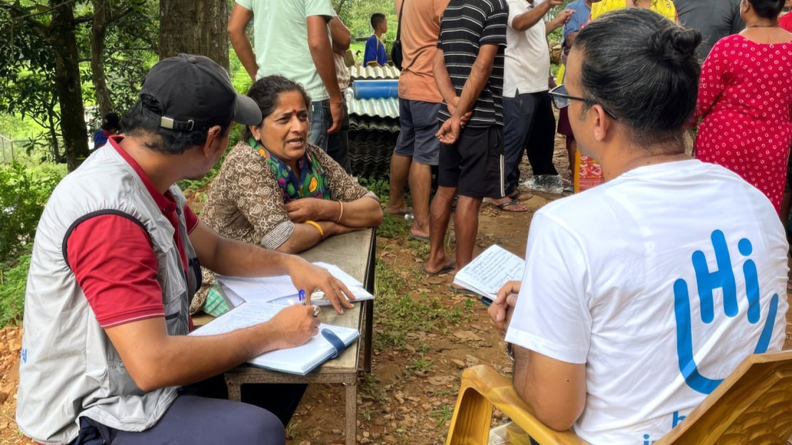 Following the floods in Nepal, HI is deploying an inclusive response