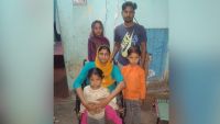 Saima, her husband and three children