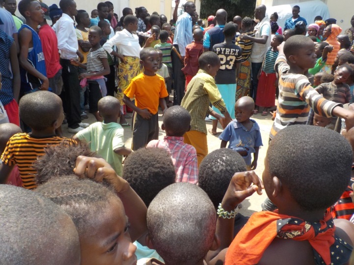 Congolese refugees in Burndi