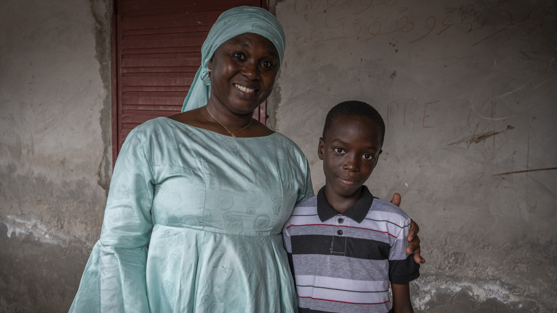 Hassane Ndiaye dreams that all children who are deaf will have the chance to go to school like him