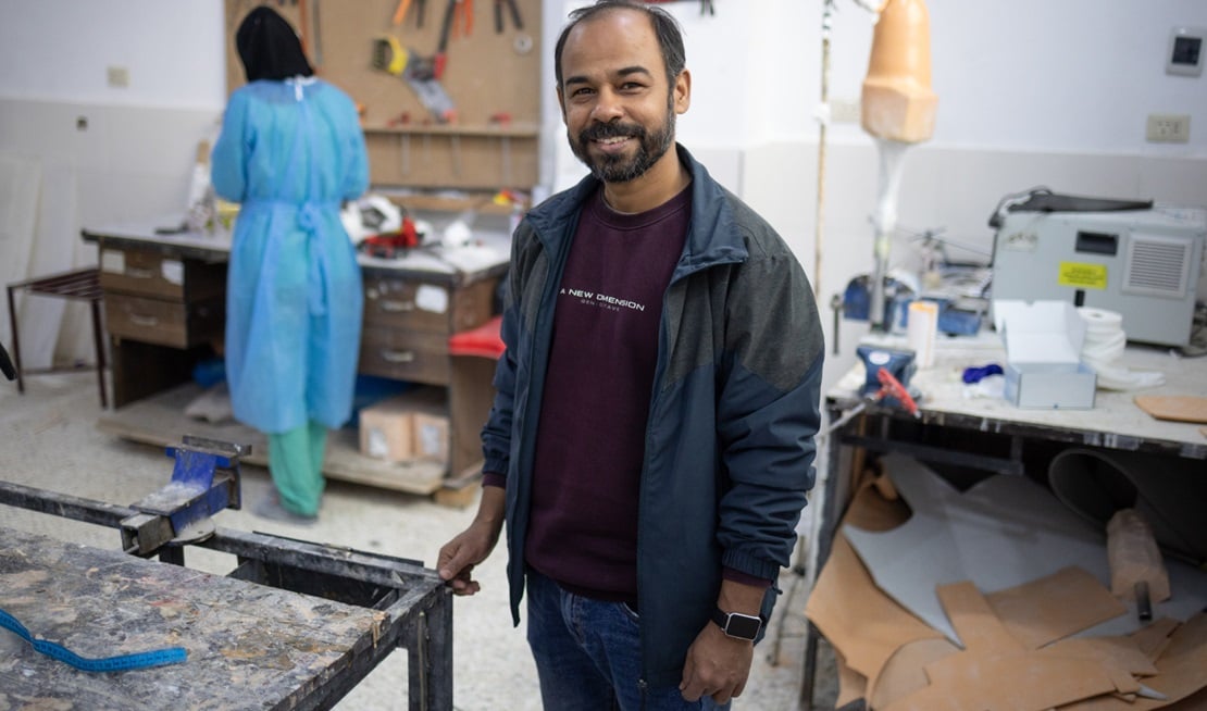 Spend a week with a prosthetist in Syria