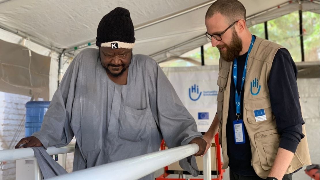 HI provides emergency rehabilitation care to war victims in Sudan