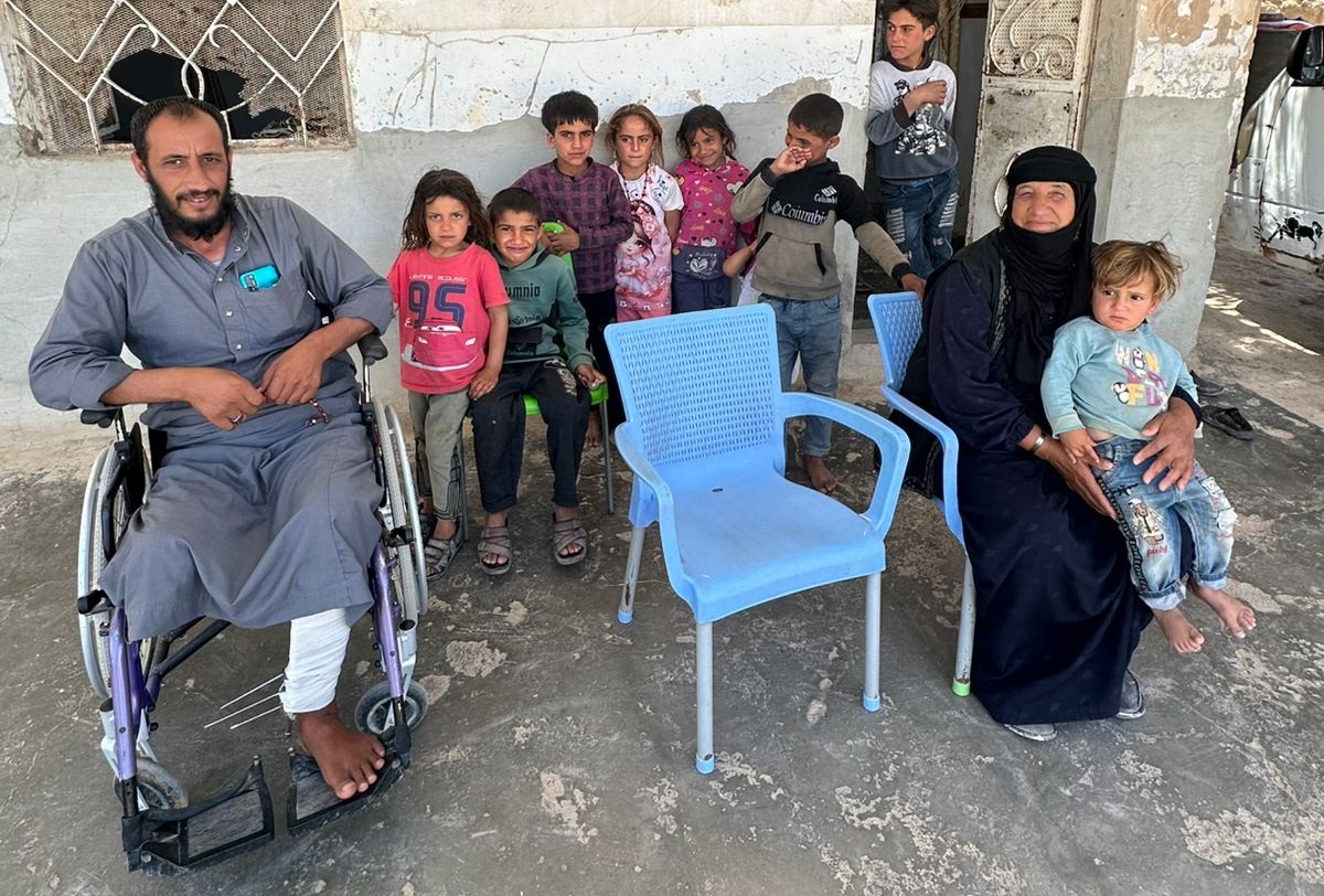 Abdul Majid took the risk of removing a landmine himself
