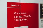 Coronavirus emergency message, photo by Markus Spiske on Unsplash