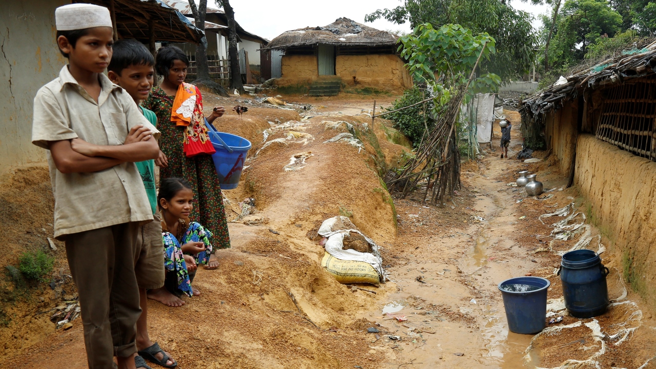 Archive photo: Refugees in Kutupalong camp, Bangladesh, June 2016.