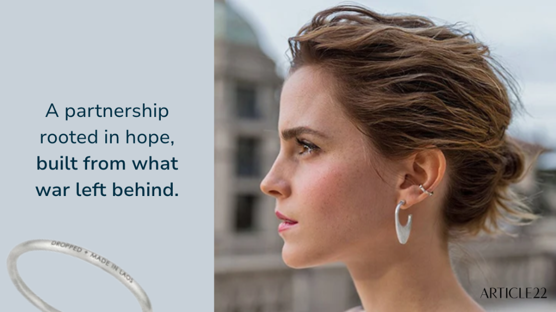Humanity & Inclusion Partners with ARTICLE22 to Support Mine Action Through Jewelry Sales