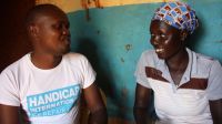 Christine, 32, is one of Handicap International’s community peace representatives in Western Kenya.