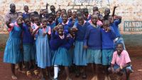 These school children in northern Kenya take part in anti-sexual violence activities every Wednesday.