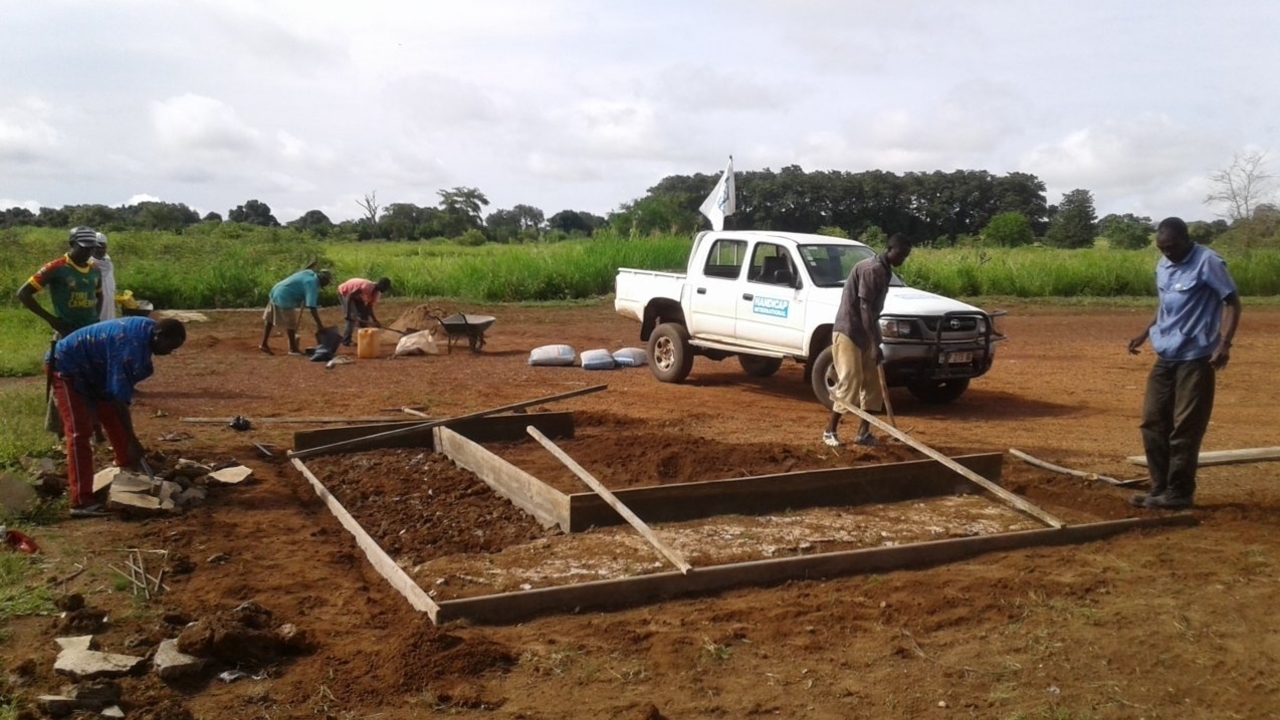 Renovating Zemio's aerodrome runway