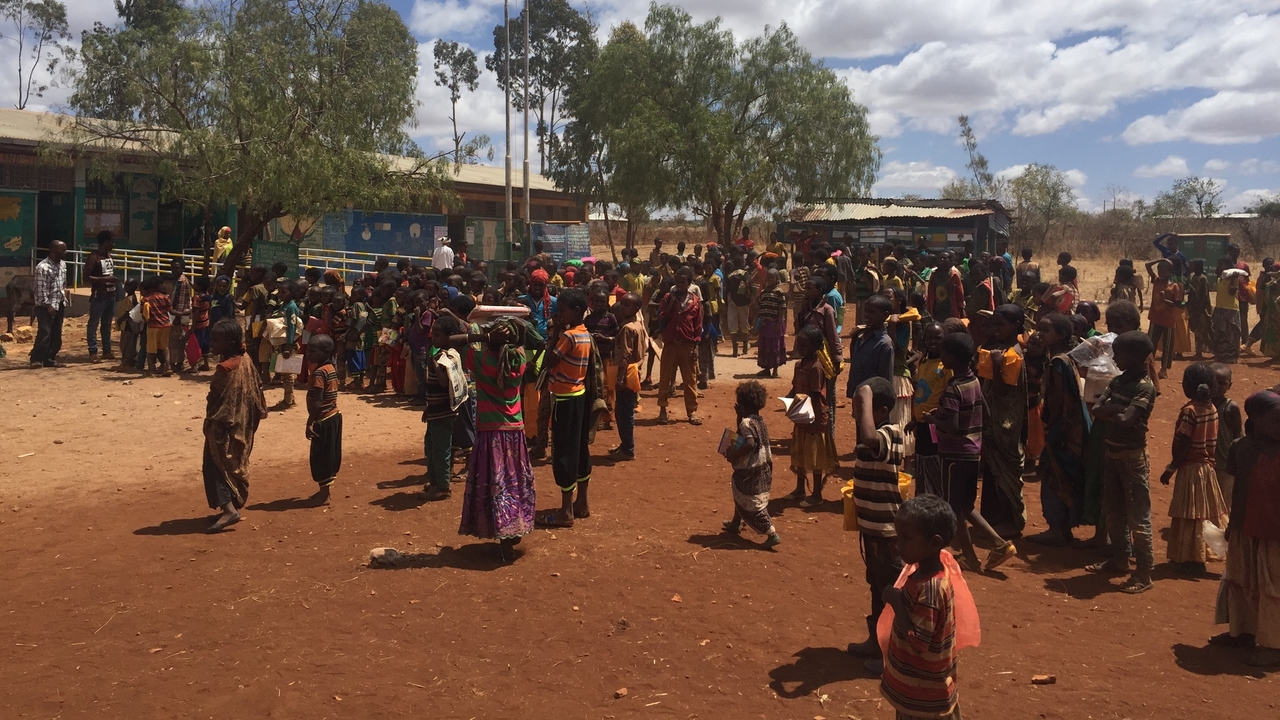 Bilisuma school in Oromia region, East Haraghe Zone, Fedis district (Ethiopia)