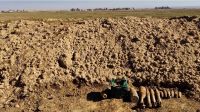 Explosive remnants of war found in  the governorate of Kirkuk, ready to be destroyed. 