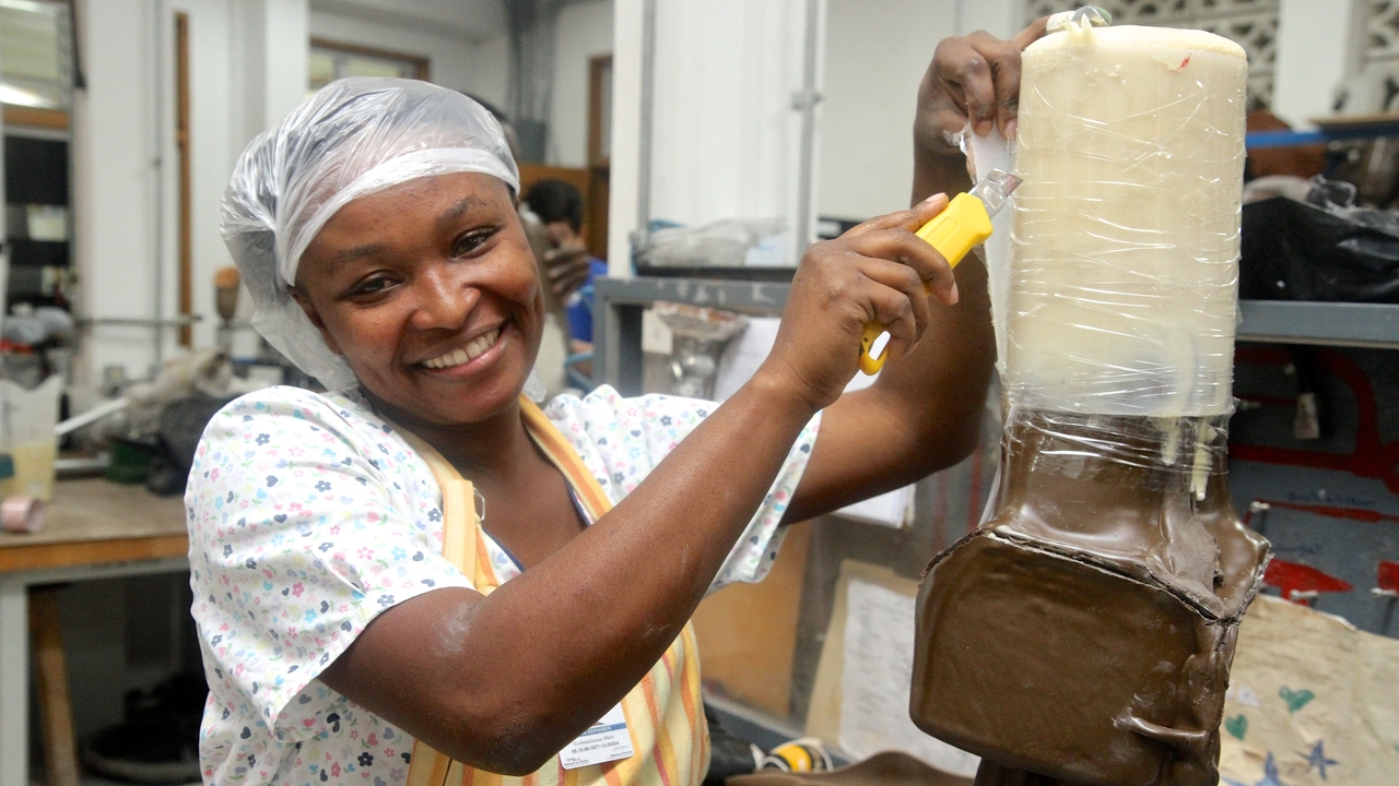  Rehabilitation activities supported by HI in rehabilitation centers in Haiti.