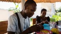  Pearls workshop, occupational therapy session at the Mental Health Centre in Lomé, Togo.